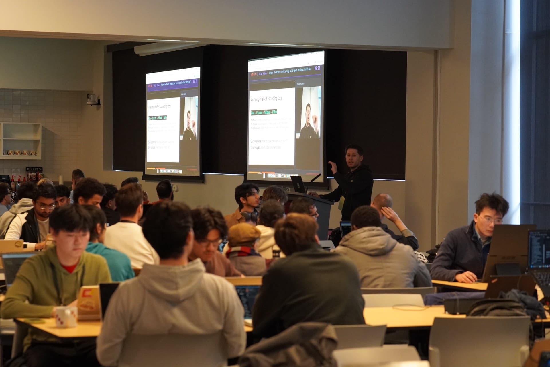 Felipe Hlibco at Claude Code Hack Day at Amazon with Jam.dev - Photo 1