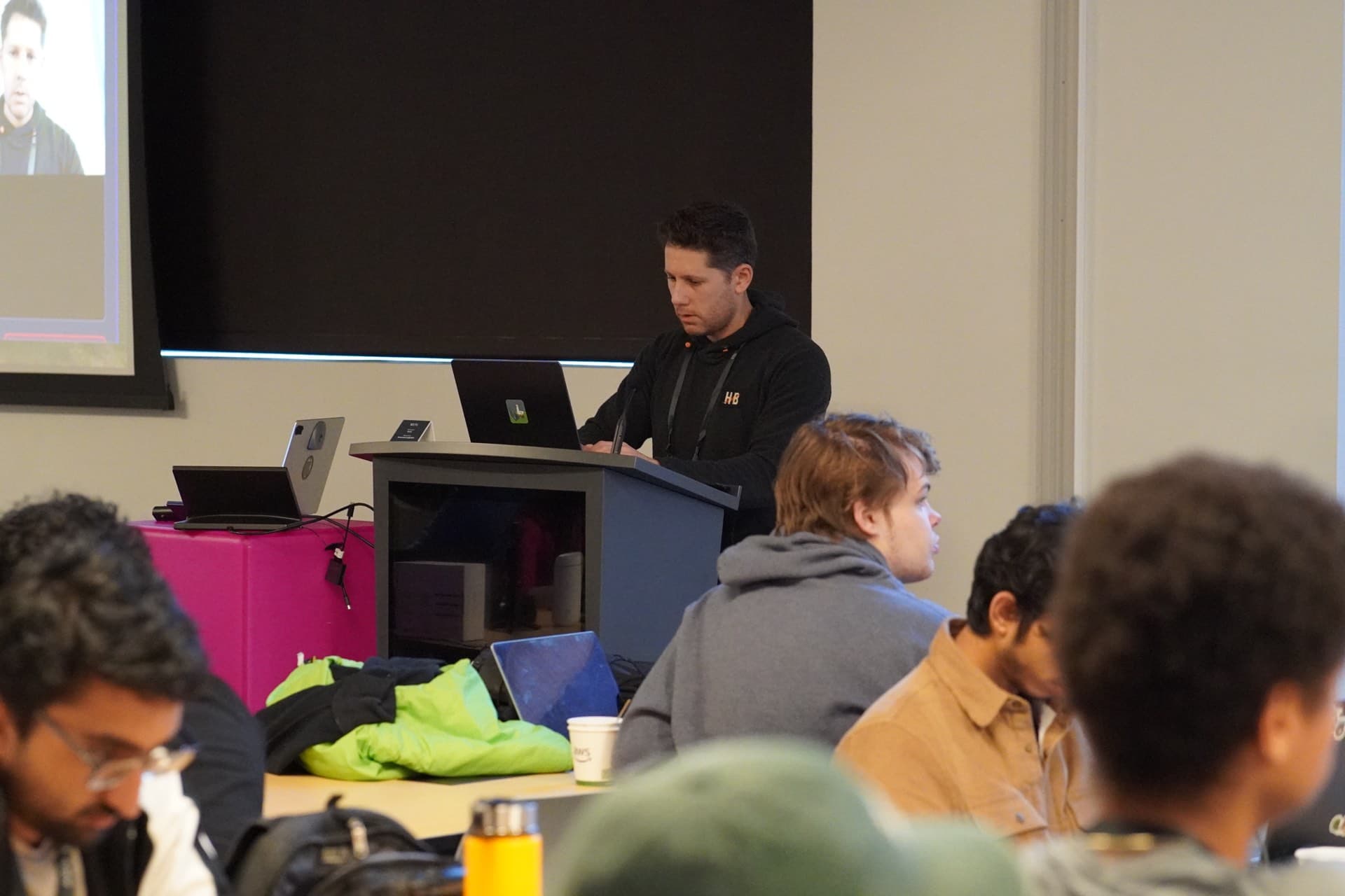 Felipe Hlibco at Claude Code Hack Day at Amazon with Jam.dev - Photo 4