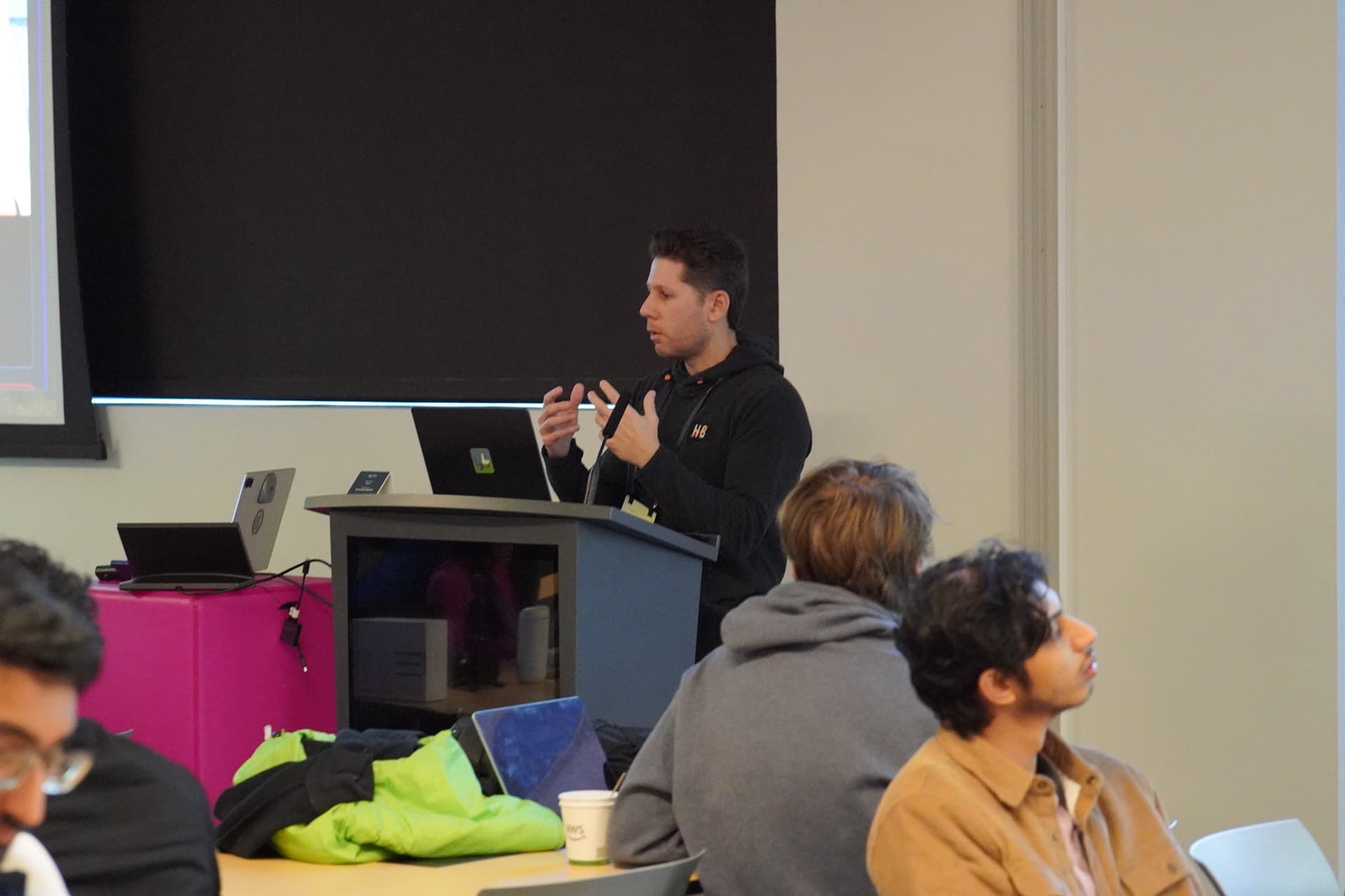 Felipe Hlibco at Claude Code Hack Day at Amazon with Jam.dev - Photo 5